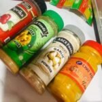 Nigerian Spices in containers