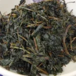 washed bitter leaf ready for cooking